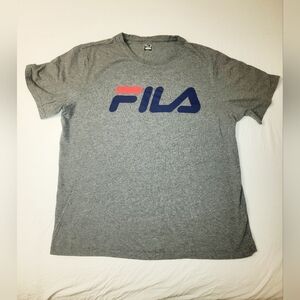 FILA Men's T-Shirt Size XL Gray
